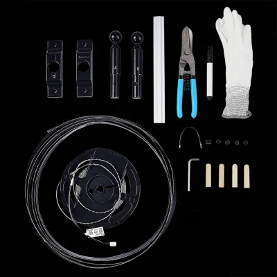 Тросовая световая система ST-Luce Черный LED 1*10W 3000K ST960.437.10