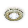 Встраиваемый точечный светильник MR16 с LED подсветкой Ambrella light S333 CF/WR