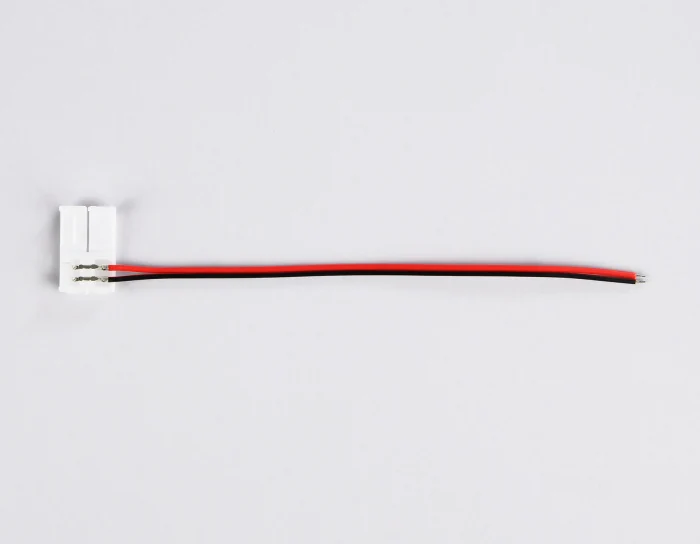 Соединитель гибкий односторонний для светодиодной ленты 2835 12/24V (2 конт.) 150 мм GS7051 (10шт) Ambrella light GS7051