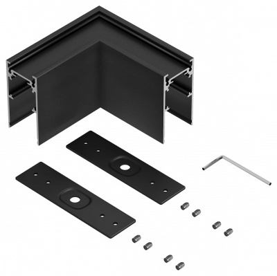 Соединитель угловой L-образный для треков накладных Hesby Lighting ElDeko HSBL_0053_1