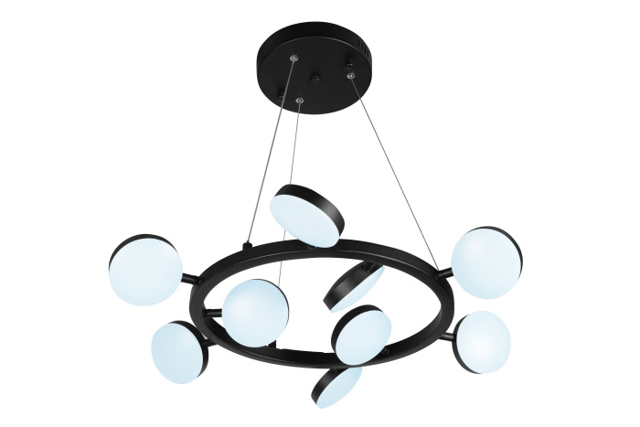 Подвесная люстра iLedex Totes FS-016-D9 63W BK