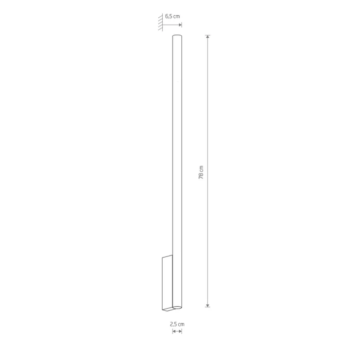 Настенный светильник Nowodvorski Laser Wall XL Satine Copper 10831