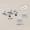 Комплект встраиваемого светильника с композитным хрусталем Ambrella light XC6525040