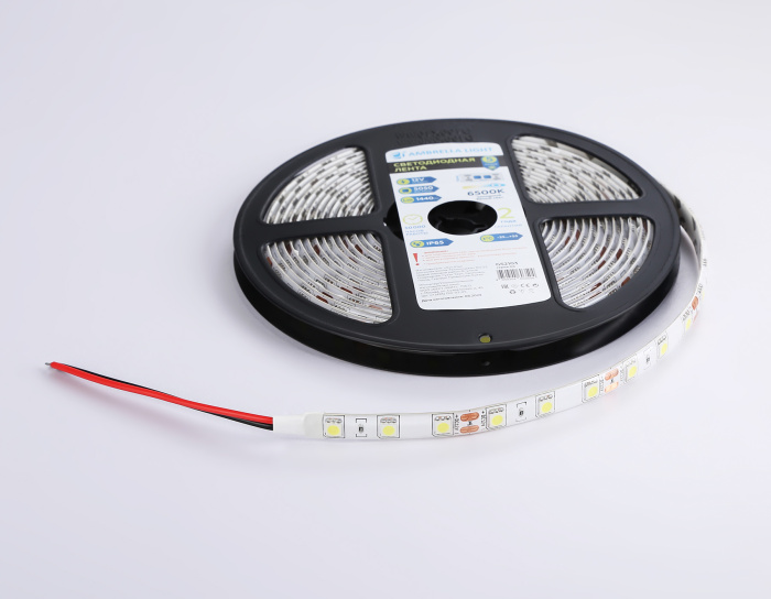 Светодиодная лента Ambrella Light GS2103 5050 60Led /14.4W m/ 12V IP65 6500K 5m Ambrella light GS2103