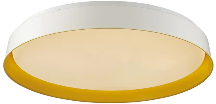 7711/ELN COLOR SN 157 Светильник пластик/желтый LED 76Вт 3000/4000/6000К D510 IP43 CCT TUNA YELLOW