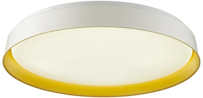7711/ELN COLOR SN 157 Светильник пластик/желтый LED 76Вт 3000/4000/6000К D510 IP43 CCT TUNA YELLOW