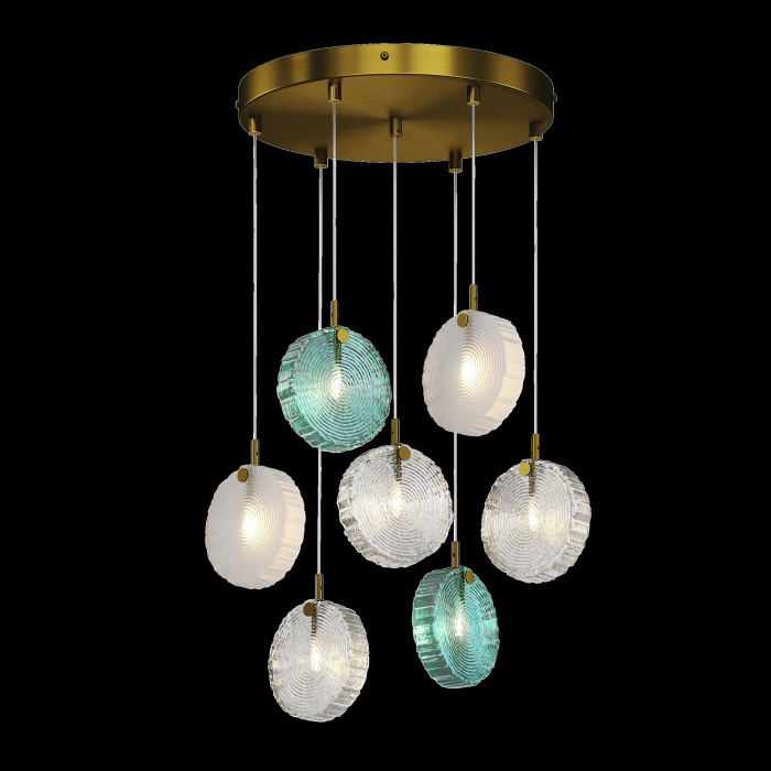 Подвесная люстра Maytoni Frozen MOD254PL-07BS