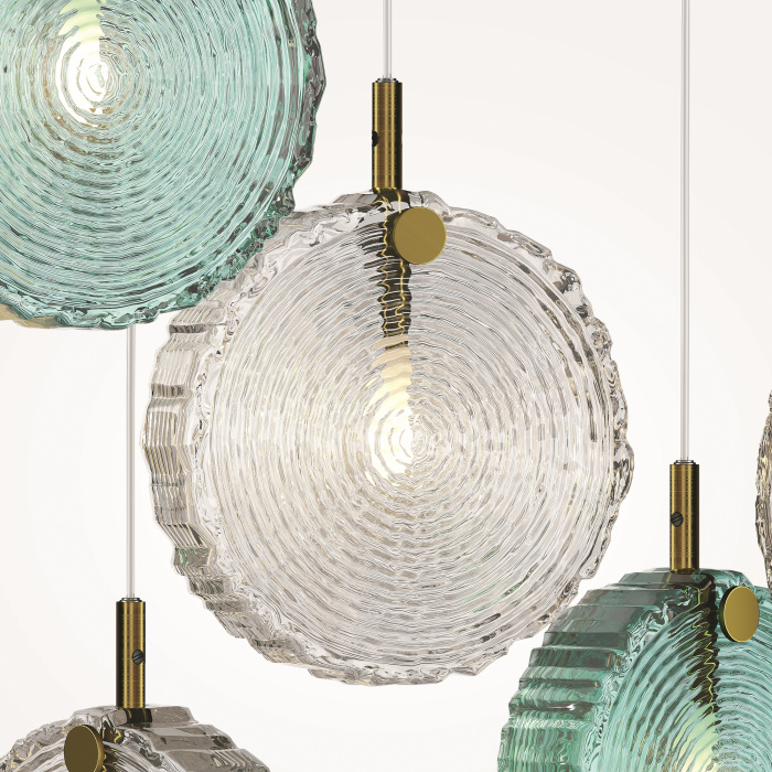 Подвесная люстра Maytoni Frozen MOD254PL-07BS