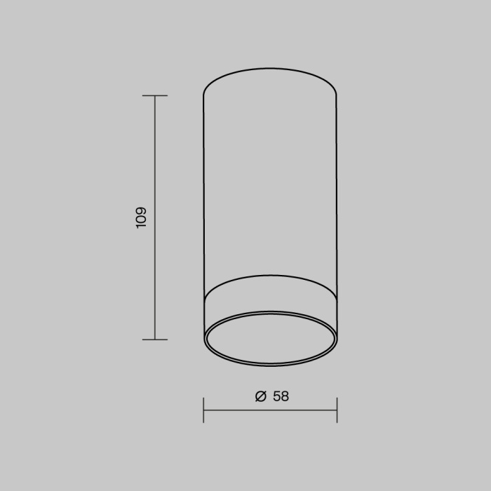 Накладной уличный светильник Maytoni Luxe O500CL-L5W3K