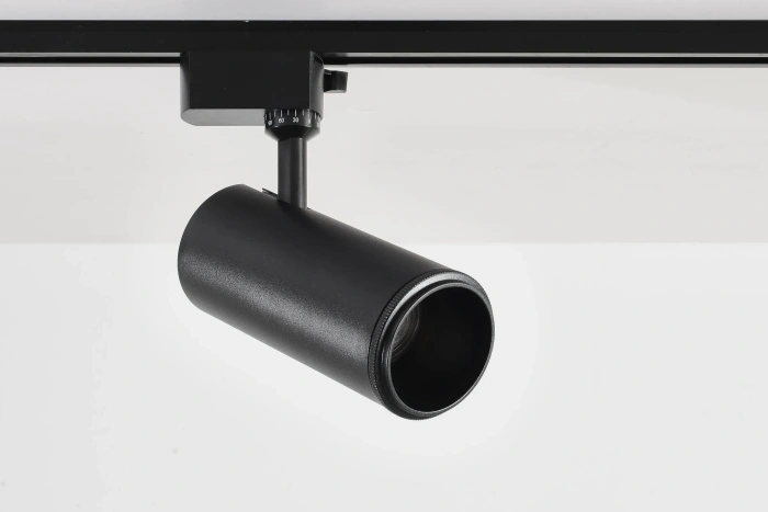 Трековый светильник однофазный Crystal Lux CLT 0.31 021 BK 3CCT ZOOM