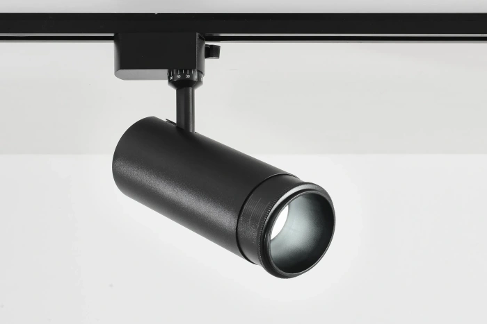 Трековый светильник однофазный Crystal Lux CLT 0.31 021 BK 3CCT ZOOM