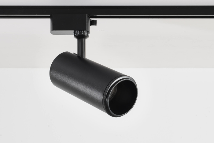 Трековый светильник однофазный Crystal Lux CLT 0.31 021 BK 3CCT ZOOM