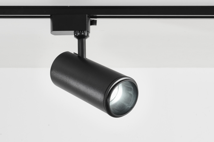 Трековый светильник однофазный Crystal Lux CLT 0.31 021 BK 3CCT ZOOM