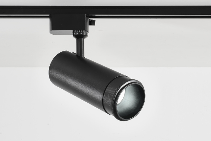 Трековый светильник однофазный Crystal Lux CLT 0.31 021 BK 3CCT ZOOM