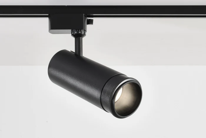 Трековый светильник однофазный Crystal Lux CLT 0.31 021 BK 3CCT ZOOM
