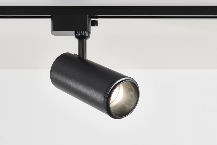 Трековый светильник однофазный Crystal Lux CLT 0.31 021 BK 3CCT ZOOM