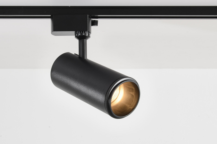 Трековый светильник однофазный Crystal Lux CLT 0.31 021 BK 3CCT ZOOM