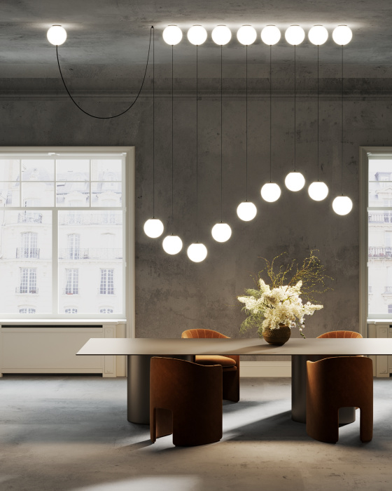 Подвесной светильник Maytoni Twins MOD427PL-L20B3K1