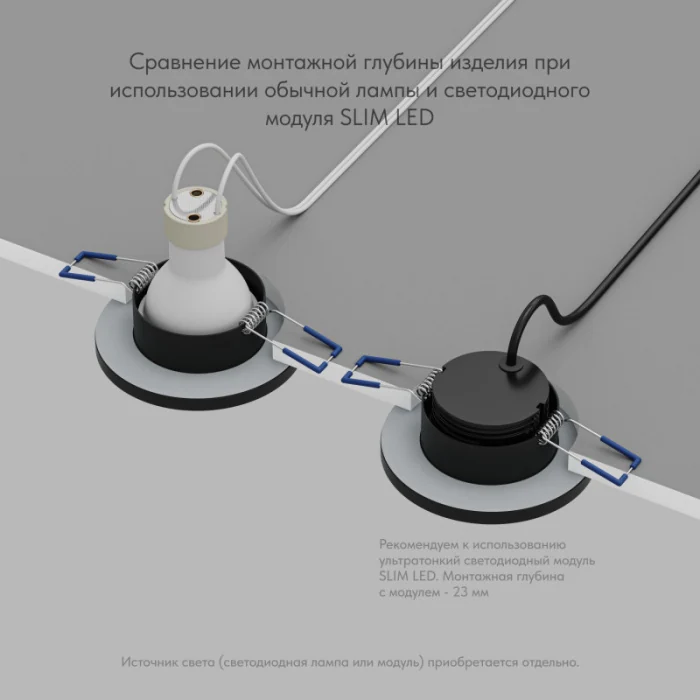 Влагозащищенный светильник Denkirs Vand DK2036-BK