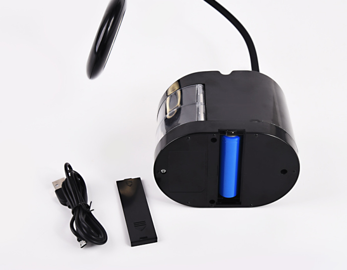 Настольная светодиодная лампа со встроенной аккумулятороной батареей и органайзером Ambrella light DE562