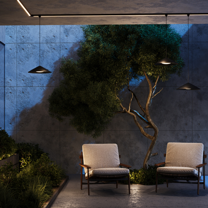 Светильник на шине Maytoni Campana O-TR01-1-P-12WB3K