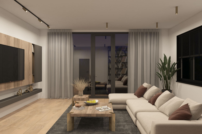 Светильник на шине Denkirs TUBE DK6202-BG