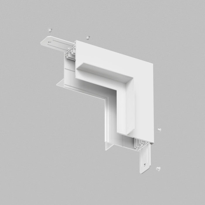 Соединитель для шинопровода Denkirs SMART HIDE TR2118-WH