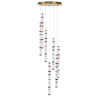 Люстра каскадная Odeon Light Collier 5455/210L