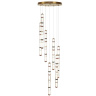 Люстра каскадная Odeon Light Collier 5455/210L