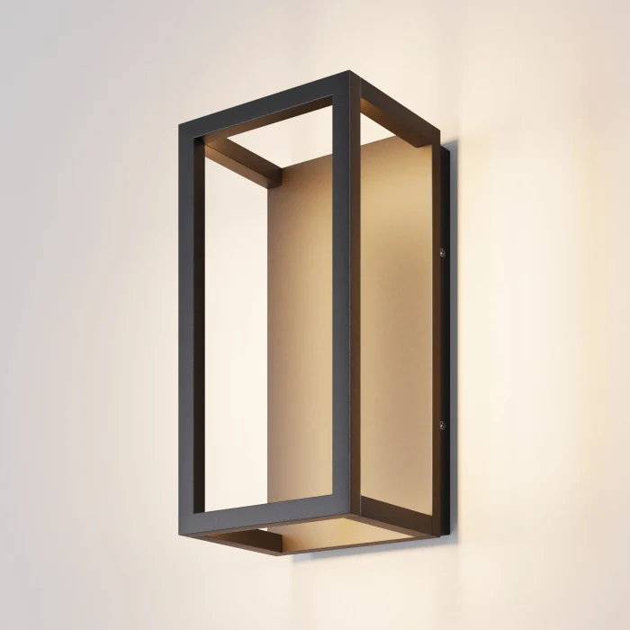 Уличный настенный светильник Maytoni Frame O527WL-L12B3K
