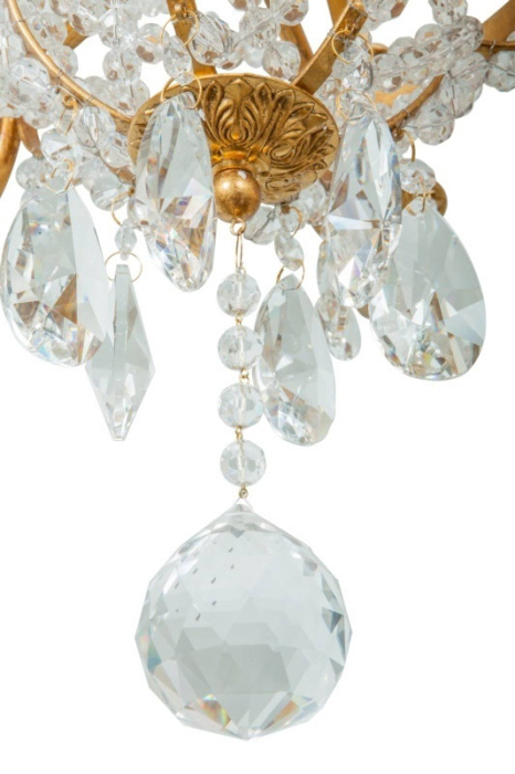 Подвесная люстра L'Arte Luce Luxury Corona L28808 с элементами из хрусталя