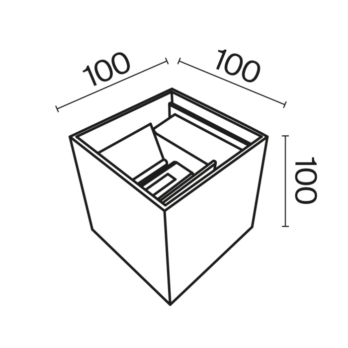 Уличный настенный светильник Maytoni Fulton O572WL-L6W