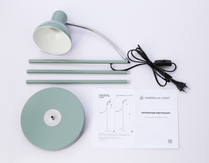 Светильник напольный с выключателем на проводе Ambrella light TR97662