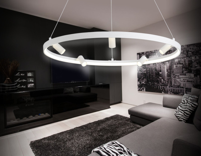 Подвесной светодиодный светильник с пультом COMFORT AMBRELLA LIGHT FL5288