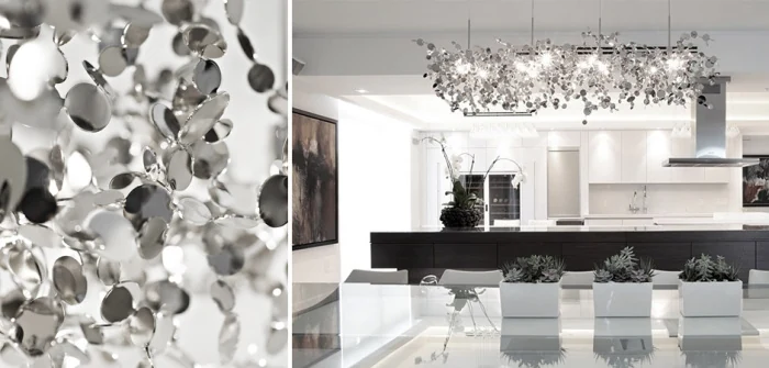 Люстра Tezani Argent Suspension Linear 6L 210 ImperiumLoft