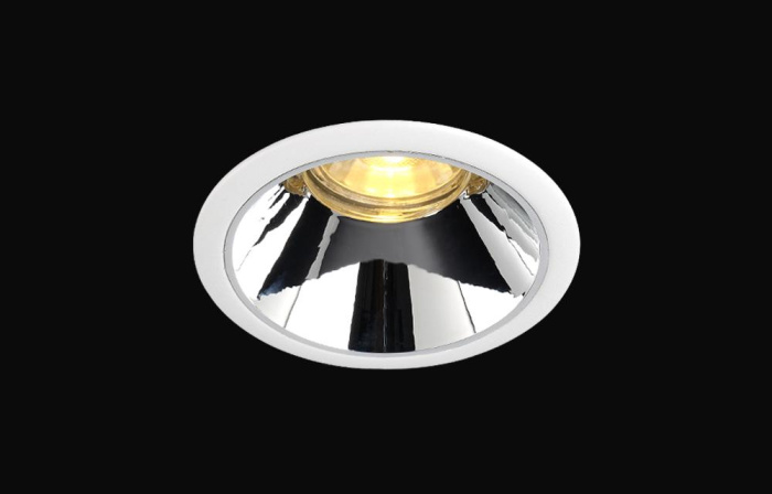 Светильник встраиваемый CLT 052C WH-CH Crystal Lux