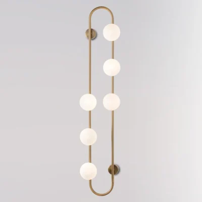 Настенное бра HOOP WALL H115 Gold ImperiumLoft