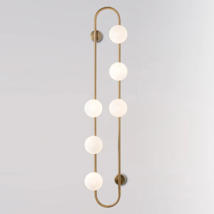 Настенное бра HOOP WALL H115 Gold ImperiumLoft