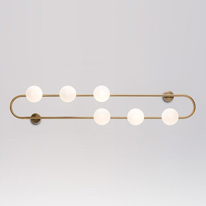 Настенное бра HOOP WALL H115 Gold ImperiumLoft