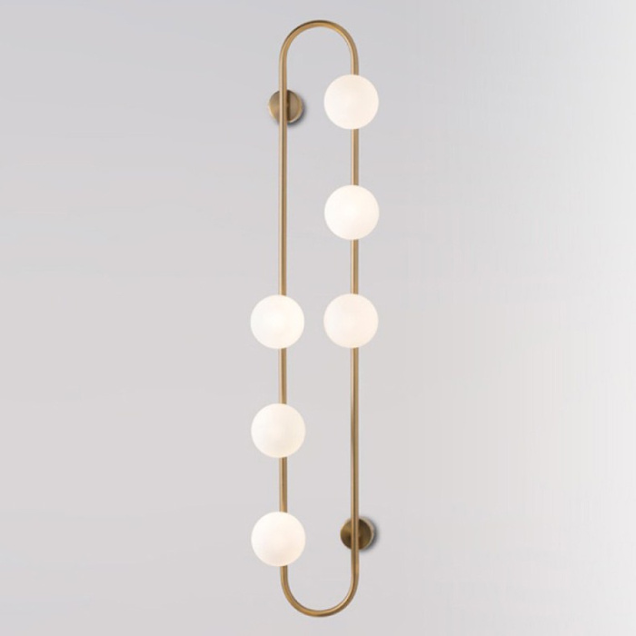 Настенное бра HOOP WALL H115 Gold ImperiumLoft