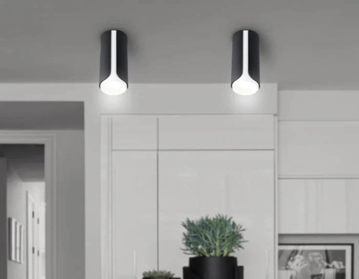 Накладной светильник со сменной лампой GU10 Ambrella light TN51589