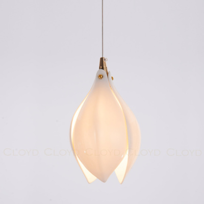 Подвесной светильник Cloyd MANGRA P1 / керамика - золото (арт.10955)