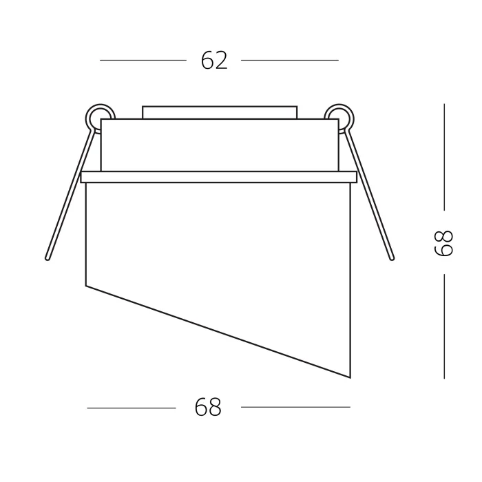 Светильники встраиваемые ST214.408.01 ST LUCE