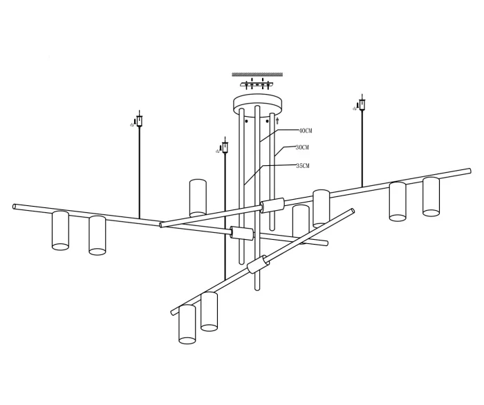 Люстра Kink Light 07621-9,20