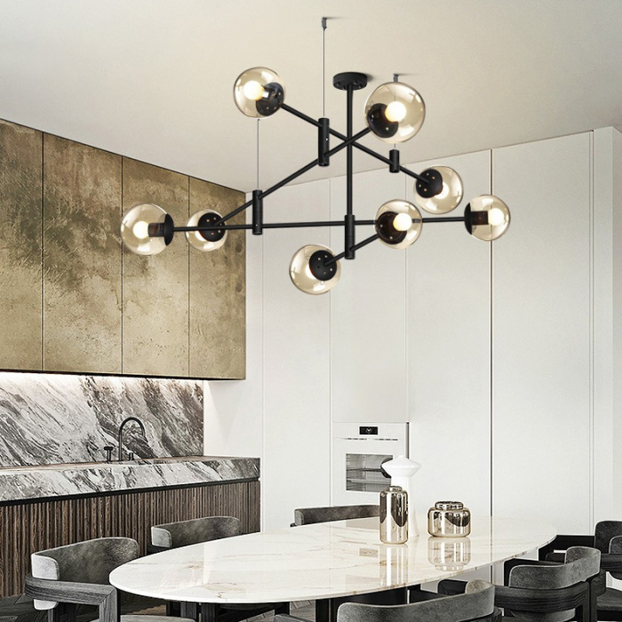 Подвесная люстра GAP черный ImperiumLoft