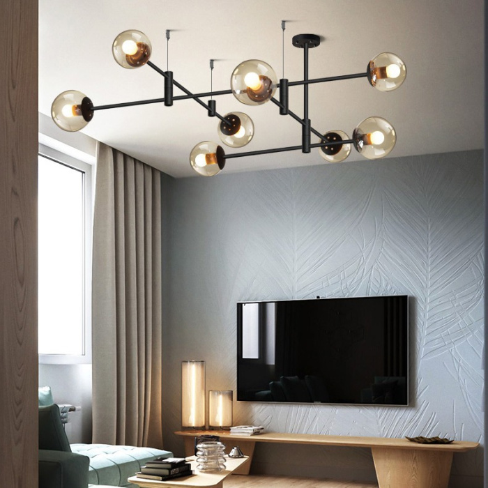 Подвесная люстра GAP черный ImperiumLoft