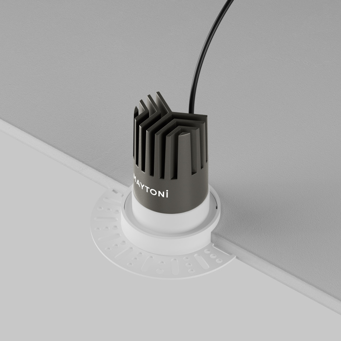 Встраиваемый светильник Maytoni Dip DL119-10W-3K-TRS-W