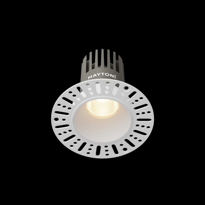 Встраиваемый светильник Maytoni Dip DL119-10W-3K-TRS-W