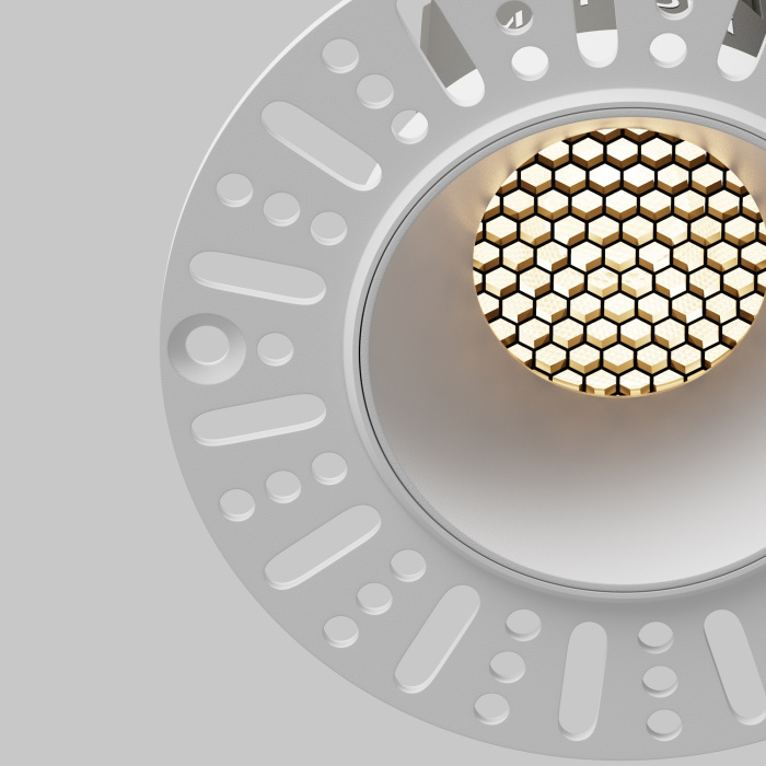 Встраиваемый светильник Maytoni Dip DL119-10W-3K-TRS-W