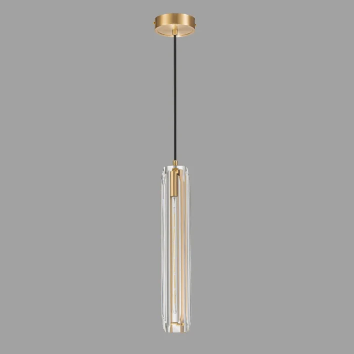 Светильник подвесной Belfast Gibson 6133-1 BR CL